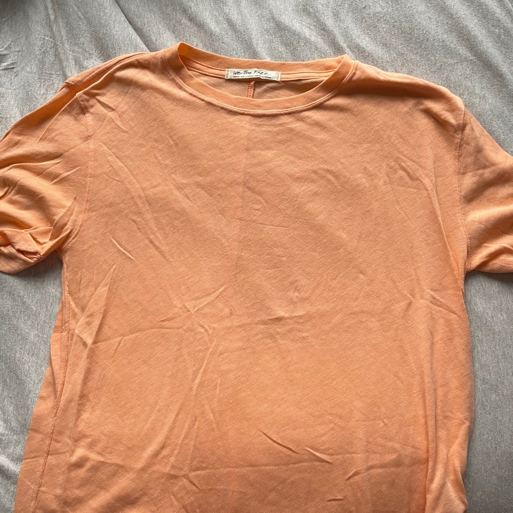 Free People sheer T-shirt